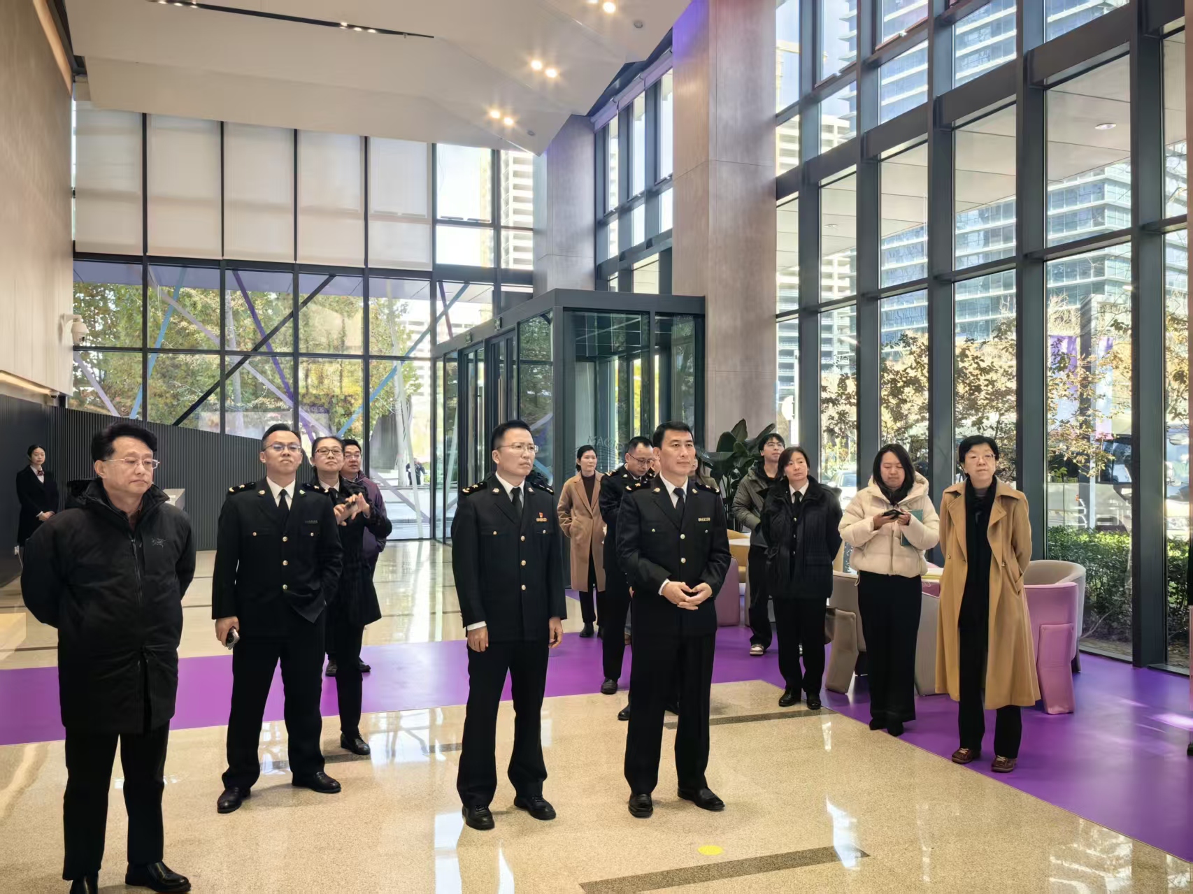 海科中心主任李政良带队走访北京经济技术开发区